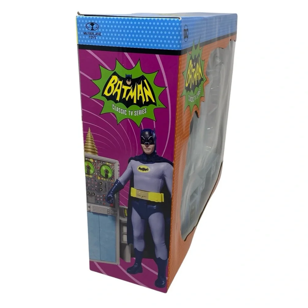 Batman Classic‎ TV Series 66 Batcave Playset by McFarlane Toys Batman Retro NEW